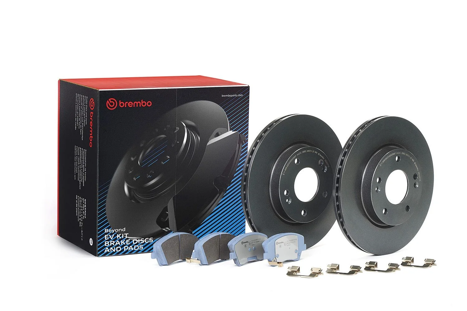 Set frana, frana disc BREMBO KT 08 013