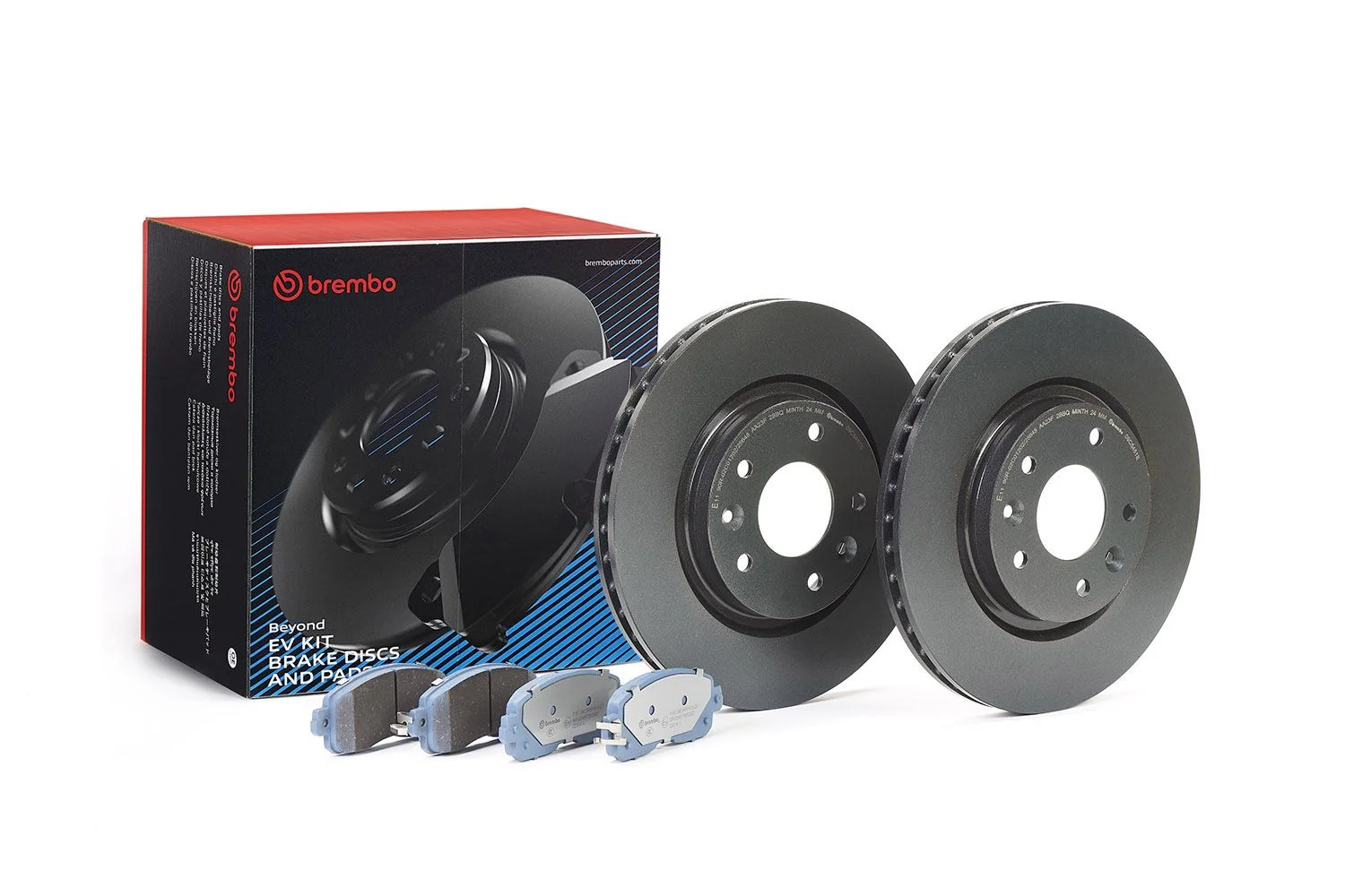 Set frana, frana disc BREMBO KT 08 019