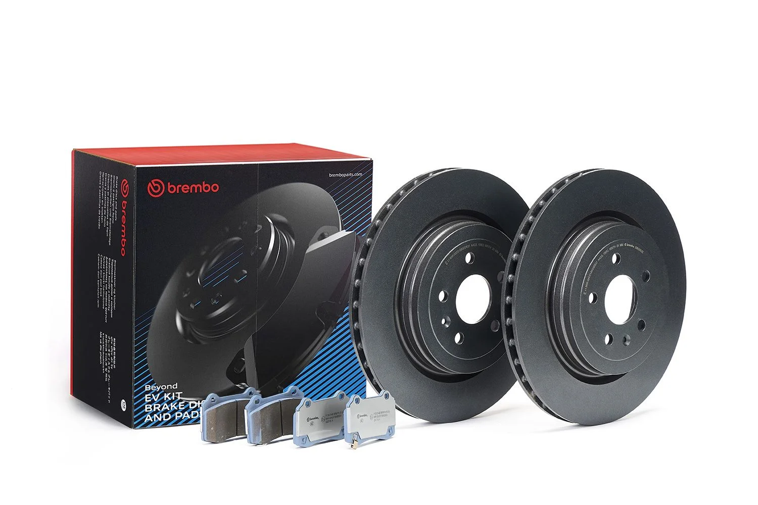 Set frana, frana disc BREMBO KT 08 023