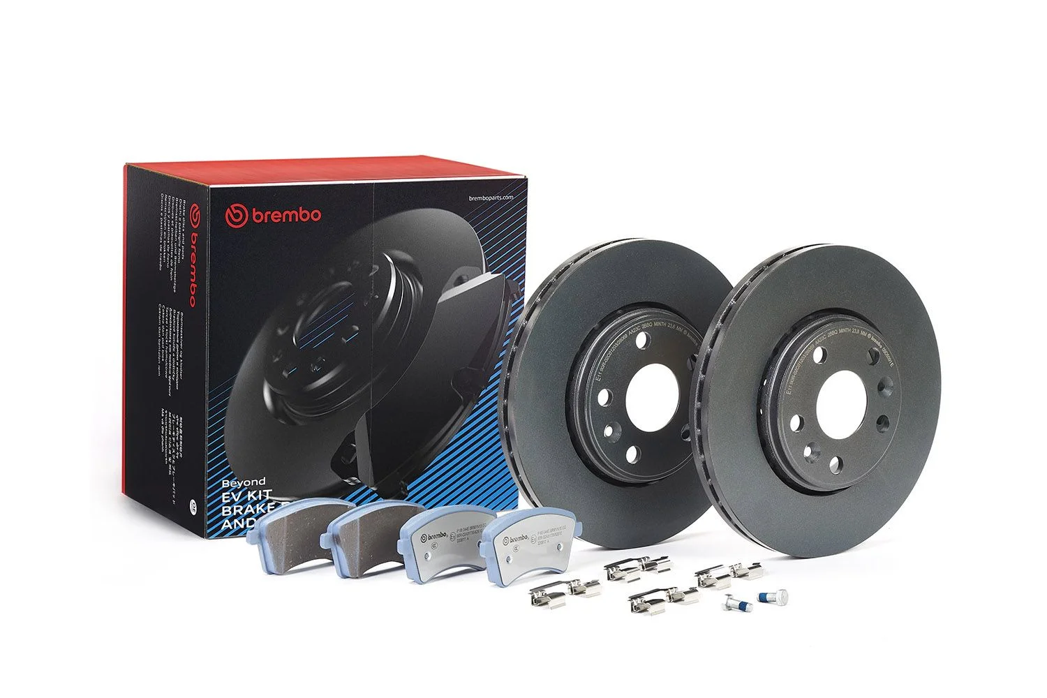 Set frana, frana disc BREMBO KT 08 036
