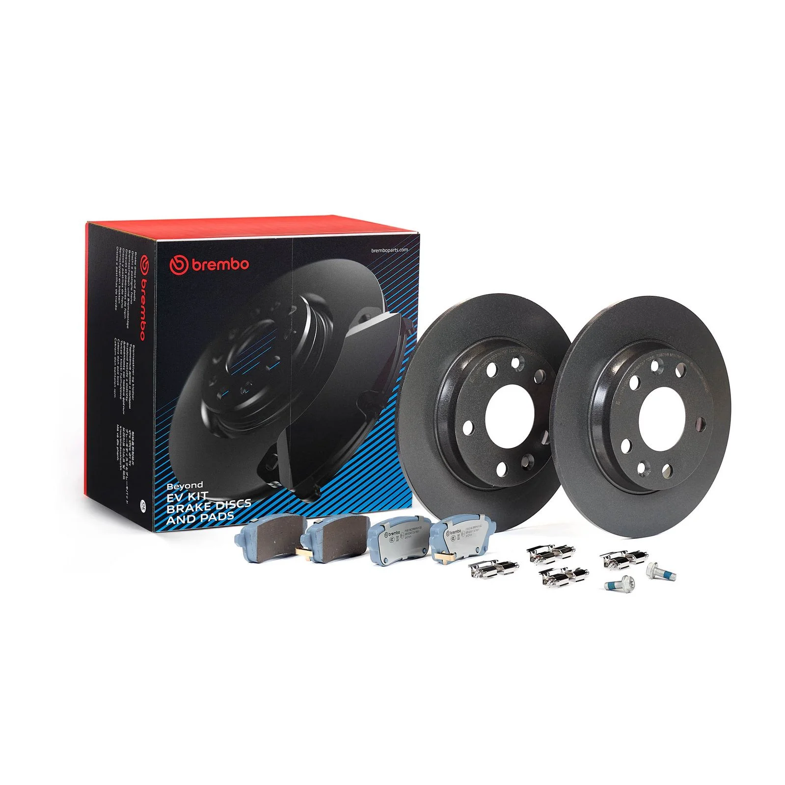 Set frana, frana disc BREMBO KT 08 040