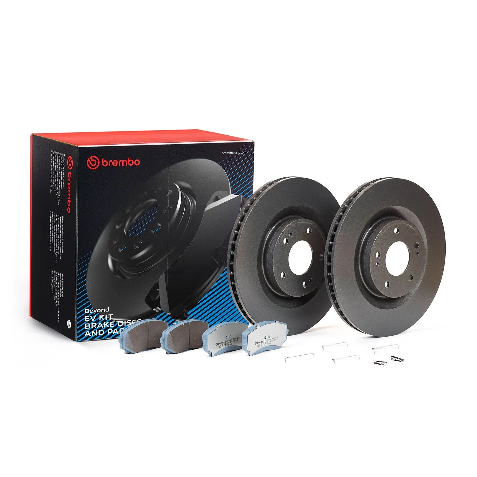 Set frana, frana disc BREMBO KT 08 072