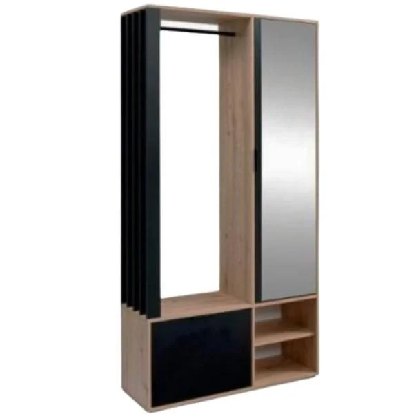 Set mobilier hol cu oglinda, Austin, 120x33x190 cm, UnicSpot