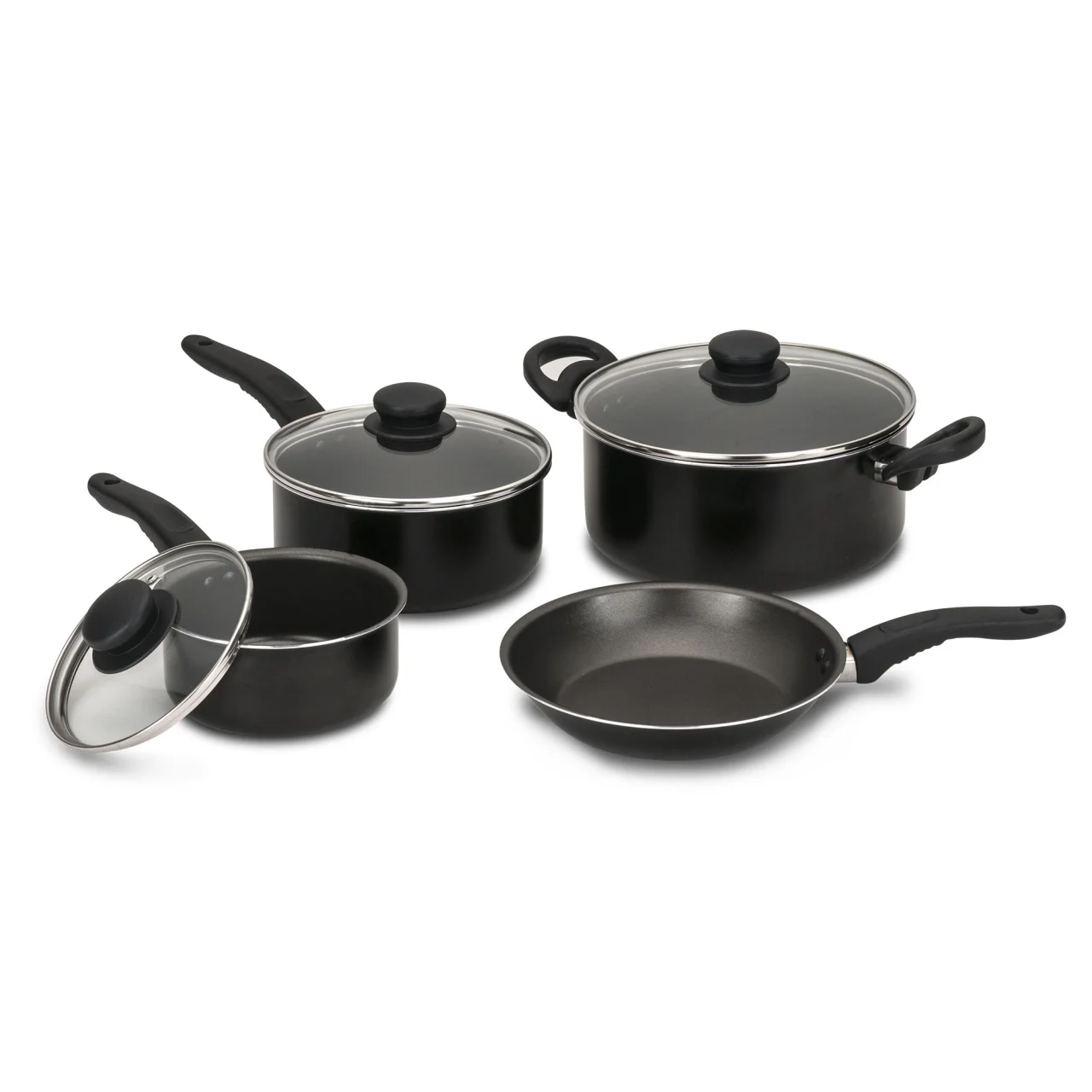 Set Oale cu Tigaie Capace Sticla 7 buc Decakila KMEP004B