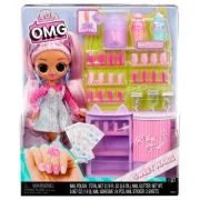 Set papusa cu accesorii OMG Sweet Nails Kitty &amp; Cafe