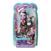 Set papusa cu animalut, Sage Skunk &amp; Caper, Enchantimals