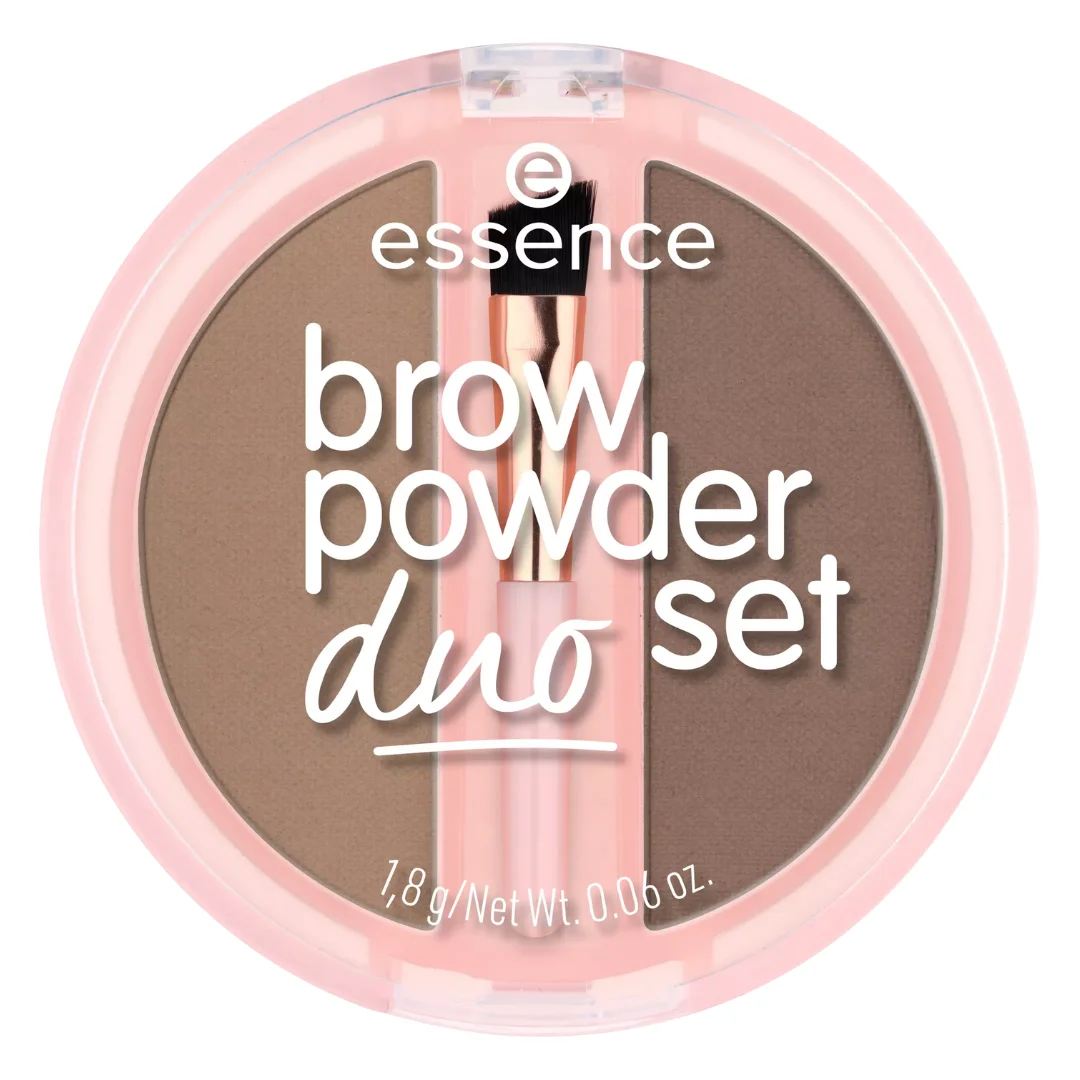 Set pentru sprancene Brow Powder, 01 Light, 1,8 g, Essence