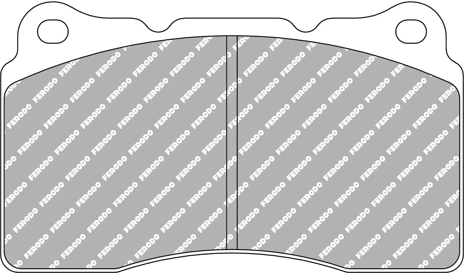 set placute frana,frana disc FERODO FCP1334G