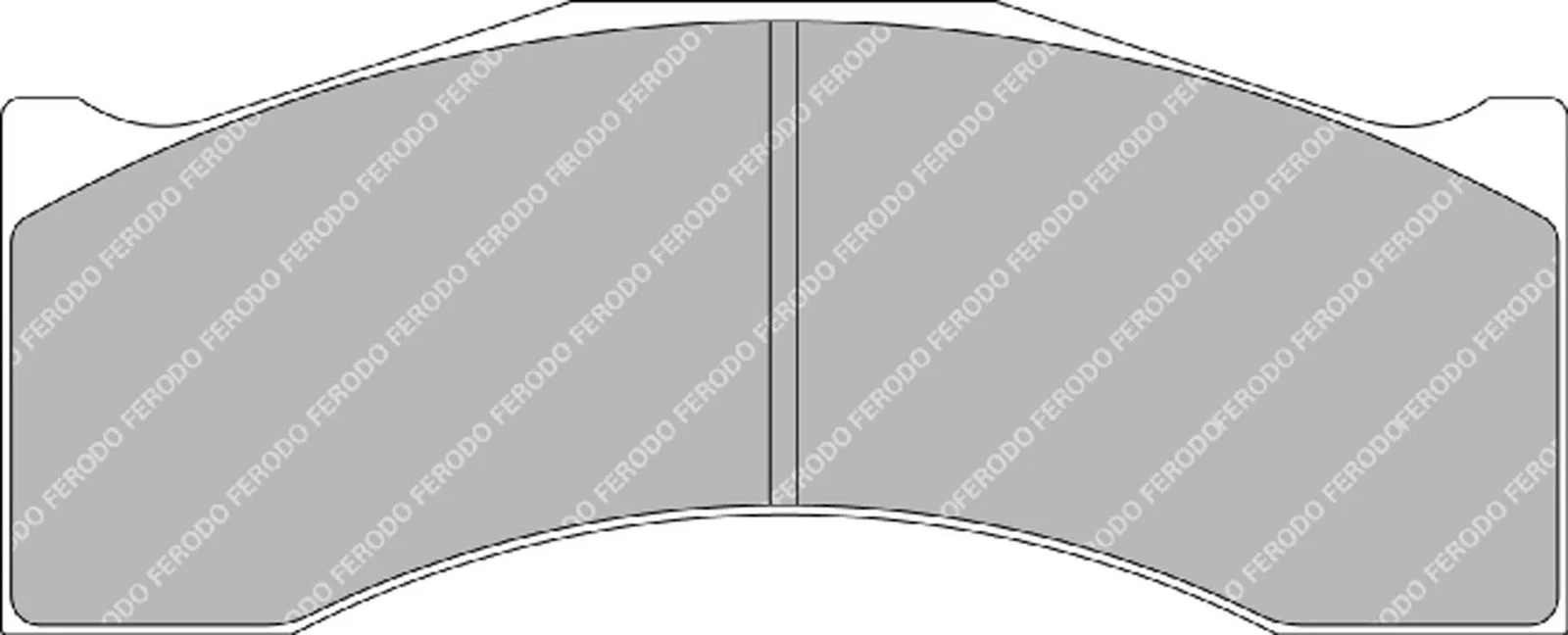 set placute frana,frana disc FERODO FRP3080R