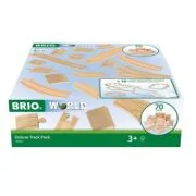 Set Sine Deluxe, 70 piese pentru trenulete BRIO
