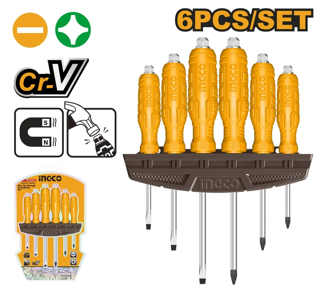 Set Surubelnite Mecanice cu Suport Set 6buc