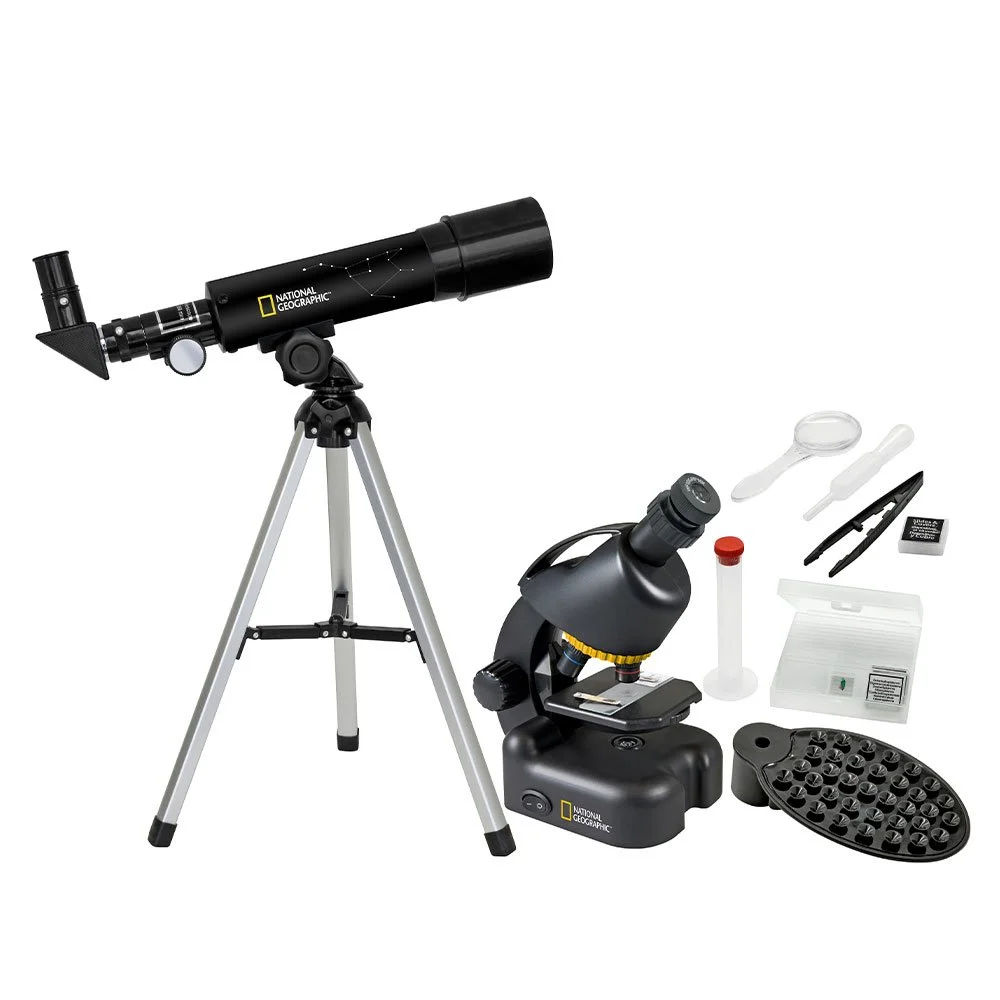 Set telescop 50/360 si microscop 40-640x National Geographic 9118200