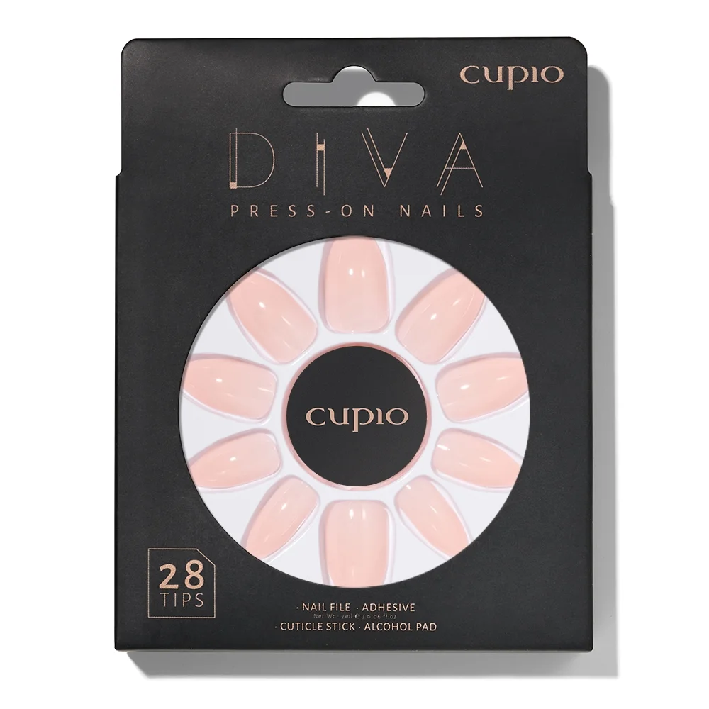 Set unghii false Cupio Diva - Peachy Nude