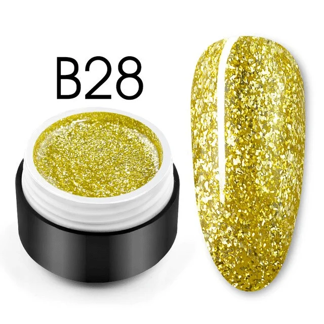Shiny Platinum Color Gel B28 - B28 - Everin.ro