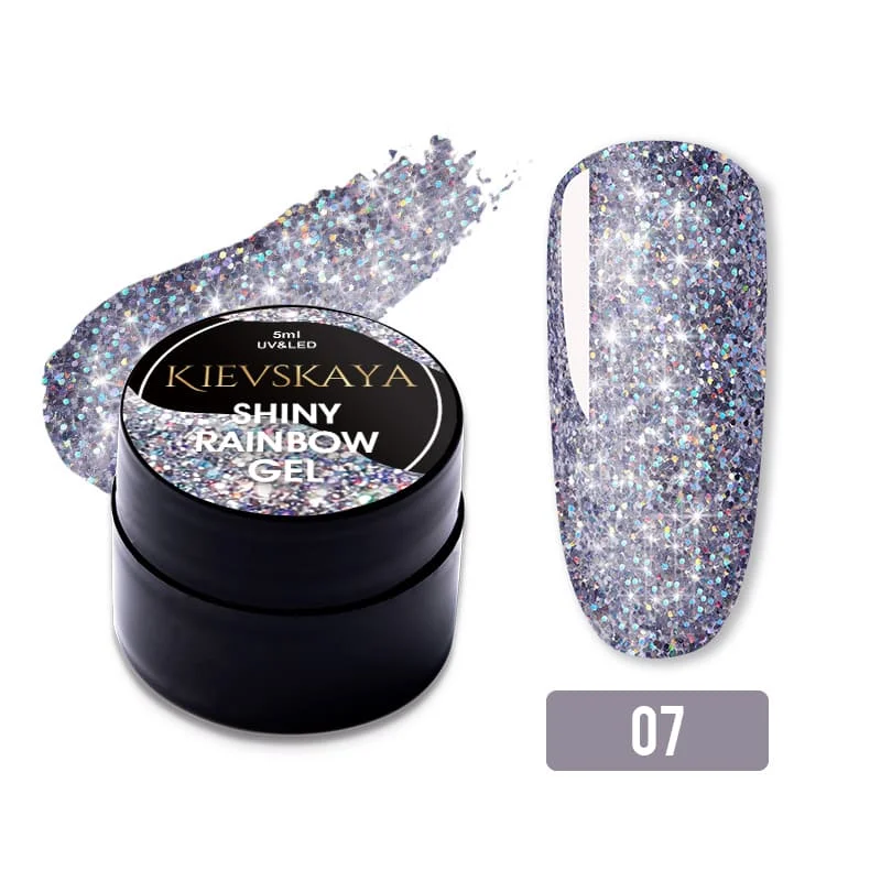 Shiny Rainbow Color gel KIEVSKAYA- 07 - Everin