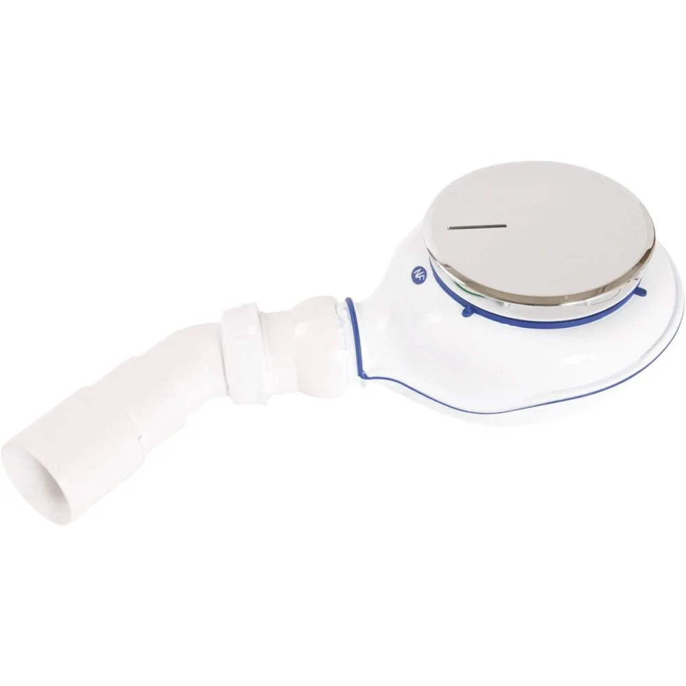 Sifon cadita dus crom alb Deante 90 mm