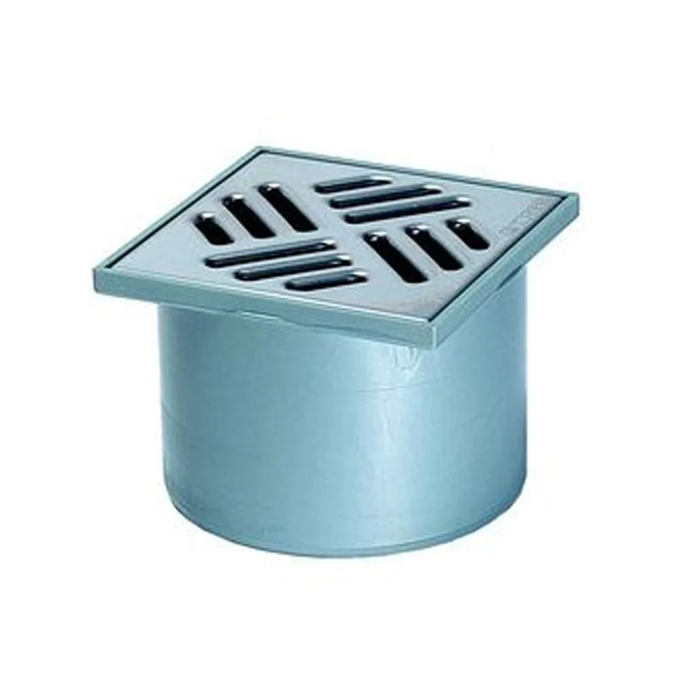 Sifon pardoseala baie cu grilaj Kessel, System 125