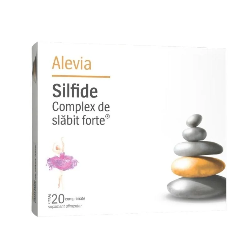 Silfide complex de slabit forte, 20 comprimate, Alevia