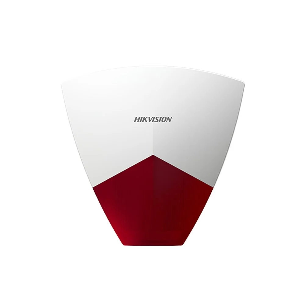 Sirena de exterior cu flash DS-PS102X-R, 110dB, alarma anti-tamper, lumina LED intermitent