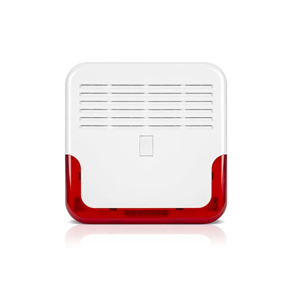 Sirena stroboscopica de exterior Satel SD-6000 R, avertizare acustica, 120 dB, LED, tamper