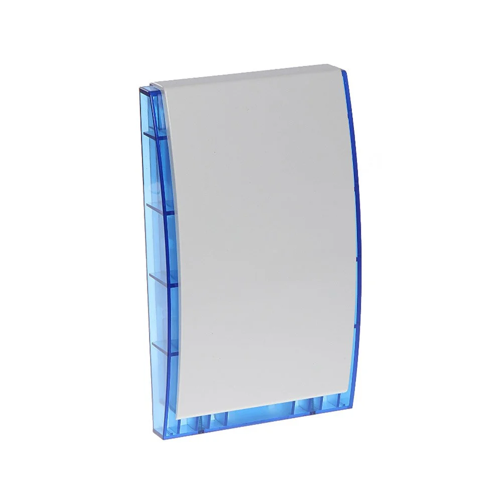 Sirena stroboscopica de exterior Satel SP-4002 BL, sirena, 120 dB, LED, tamper, baterie 1.3 Ah, albastra