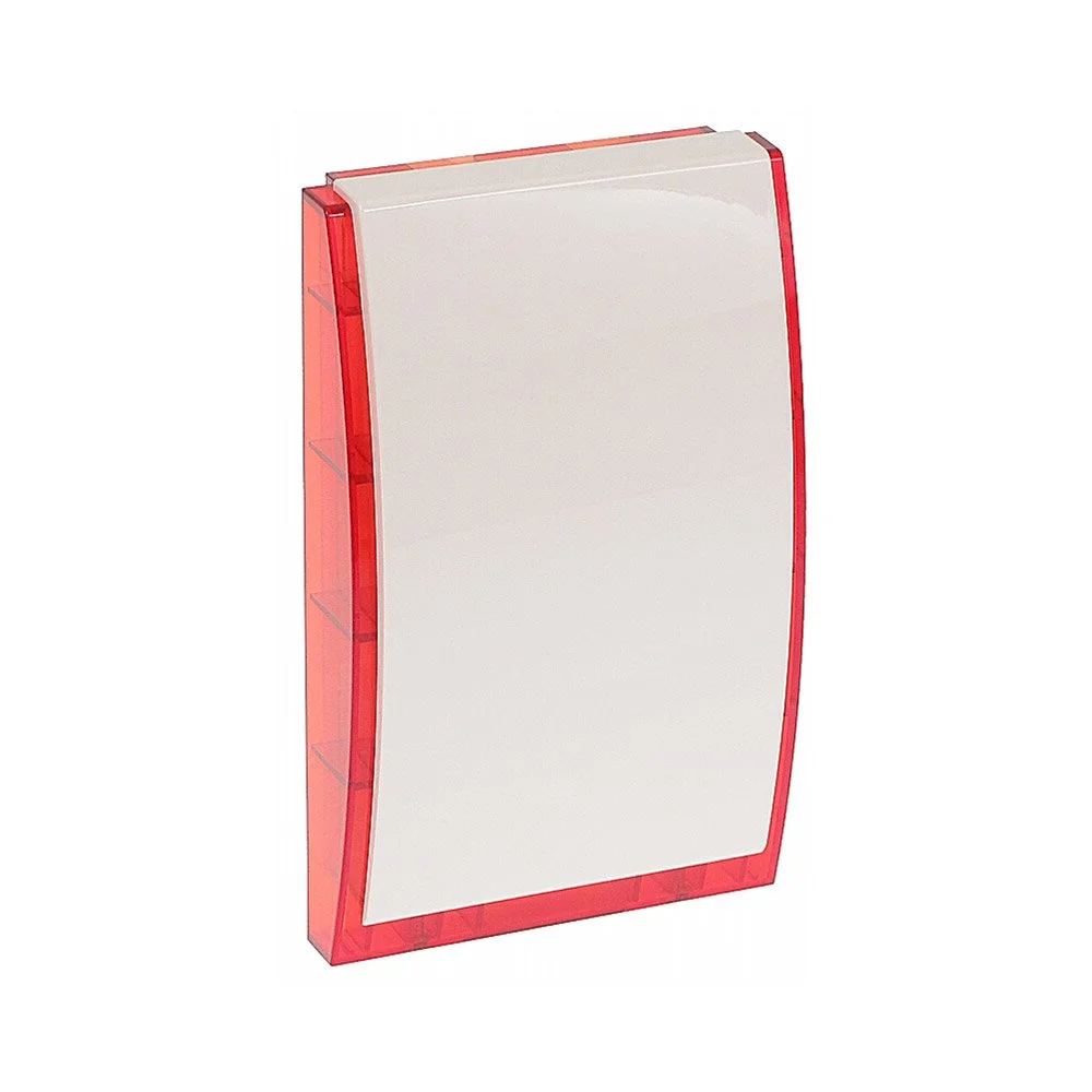 Sirena stroboscopica de exterior Satel SP-4006 R, sirena, 120 dB, LED, tamper, baterie 1.3 Ah, rosie