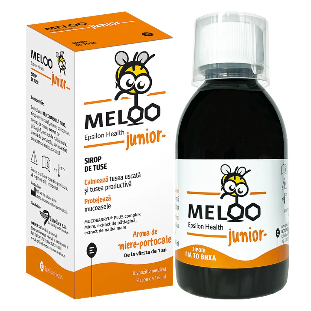 Sirop Meloo Junior, 175 ml, Epsilon Health