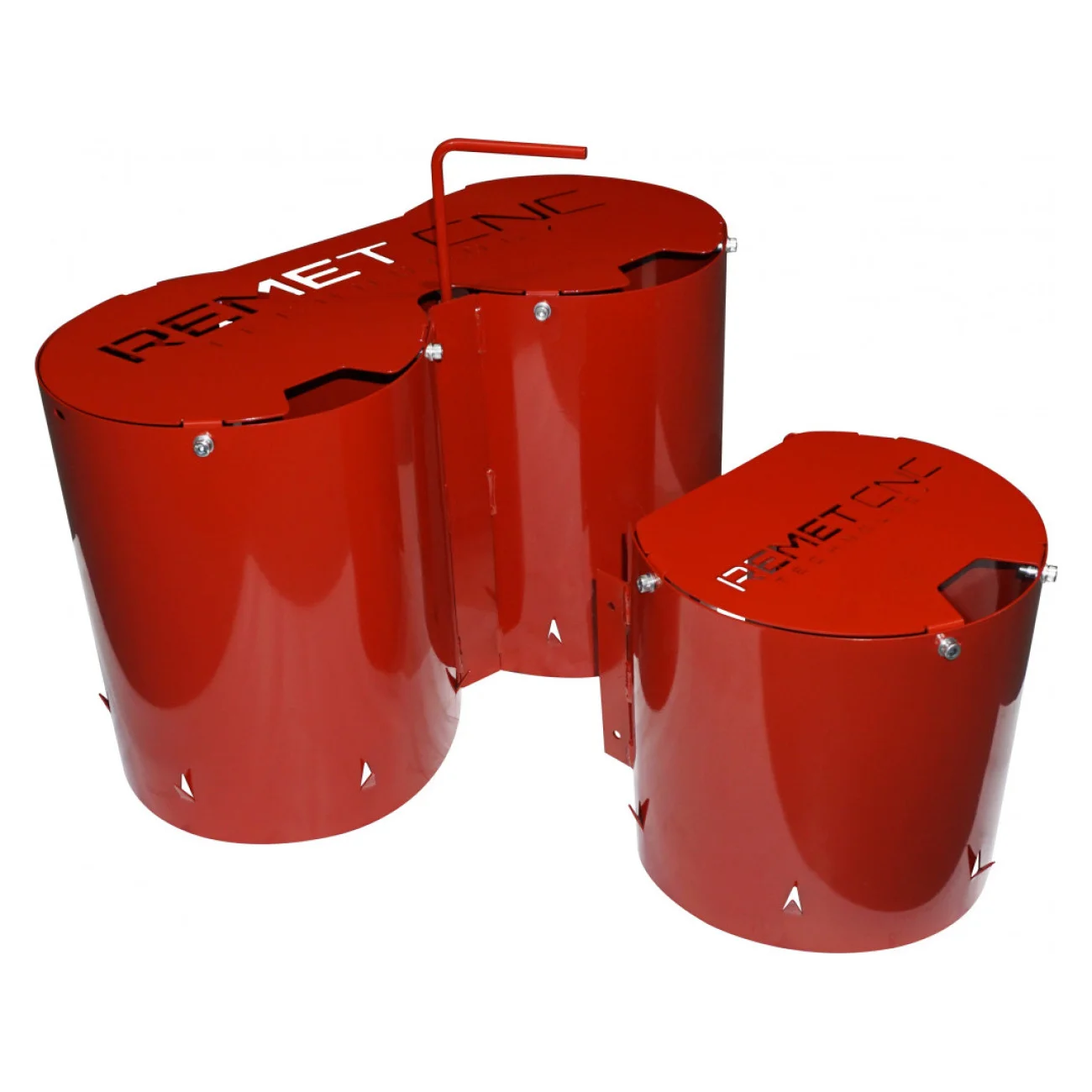 Sistem de insacuire simpla pentru tocatoare crengi