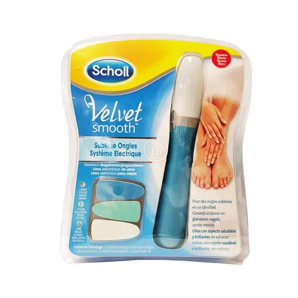 Sistem electronic de ingrijire a unghiilor Velvet Smooth,1bucata Scholl