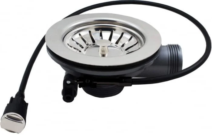 Sita cu cupa de 3,5   , pentru sifon automat, cu filtru, pentru chiuvete inox, Deante