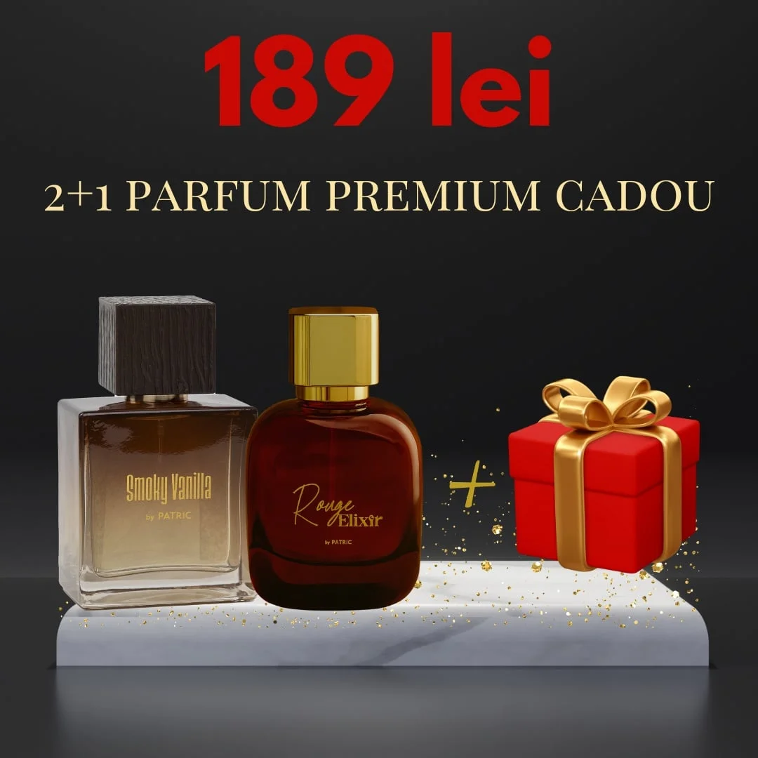 Smoky Vanilla + Rouge Elixir + Parfum premium 100ml