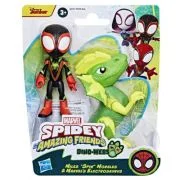 Spidey si prietenii Marvel Dino webs Miles spin Morales si Marvel's Electrosaurus