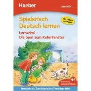 Spielerisch Deutsch lernen Lernkrimi Die Spur zum Kellerfenster Buch mit MP3-Download - Christiane Wittenburg