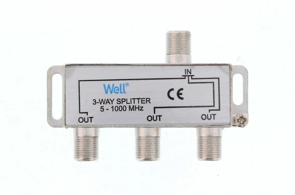 Splitter CATV coaxial (antena tv) 3 porturi 1000 MHz, SPLT-FC/3-WL
