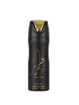 Spray pentru corp Lattafa Perfumes Maahir, 200 ml, unisex