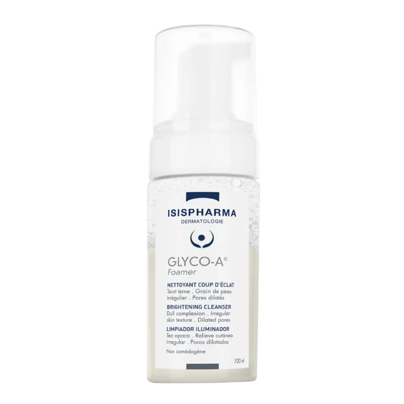 Spuma de curatare iluminatoare Glyco-A, 100 ml, IsisPharma