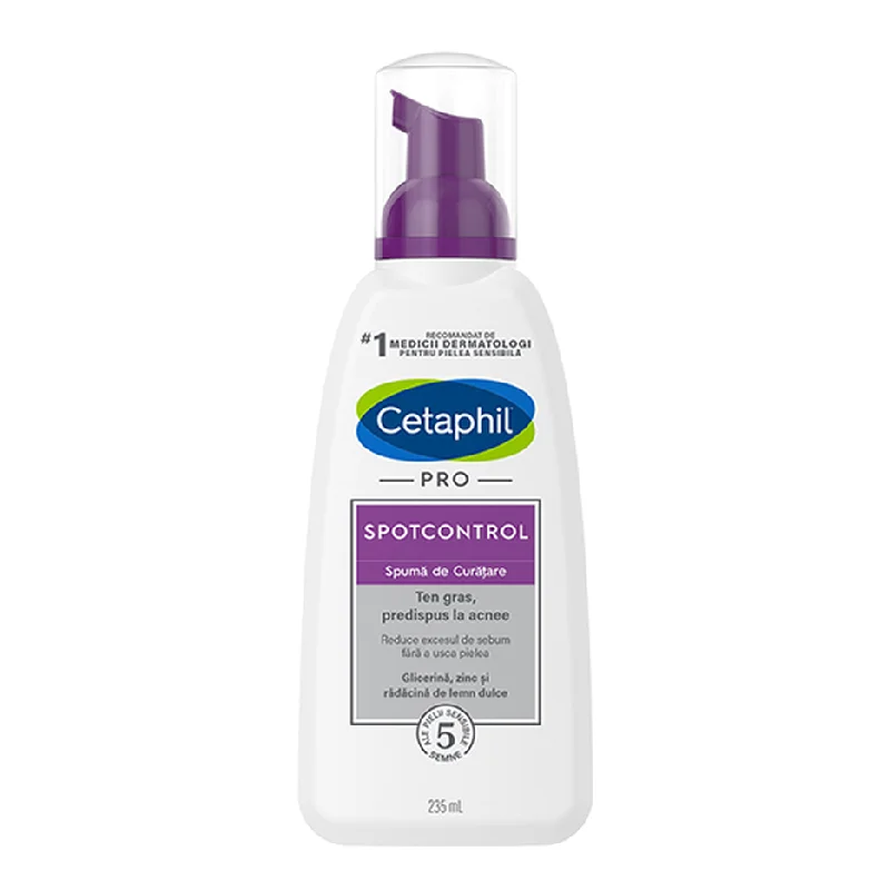 Spuma de curatare SpotControl PRO, 235 ml, Cetaphil