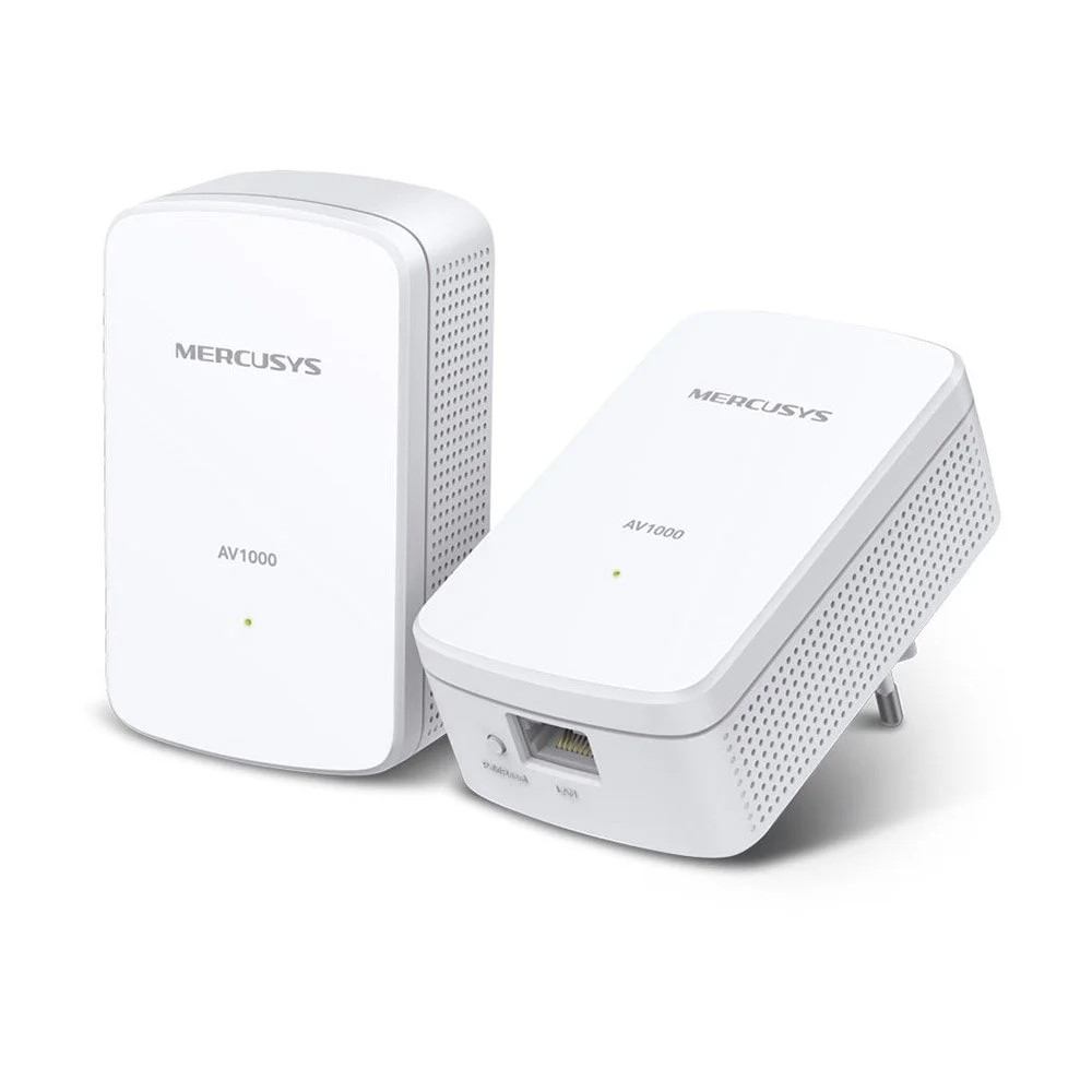 Starter Kit PowerLine Gigabit Mercusys AV1000 MP500 KIT, 1 Gbps, 300 m