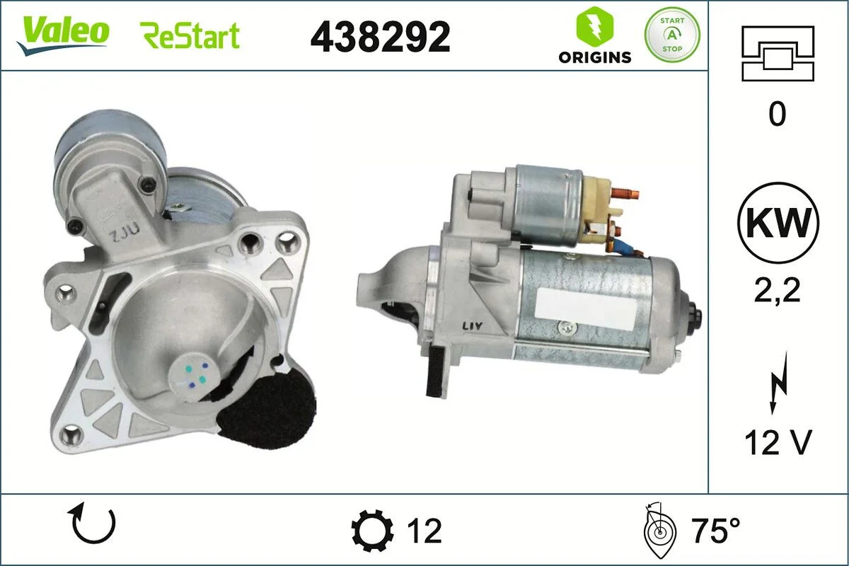 starter VALEO 438292