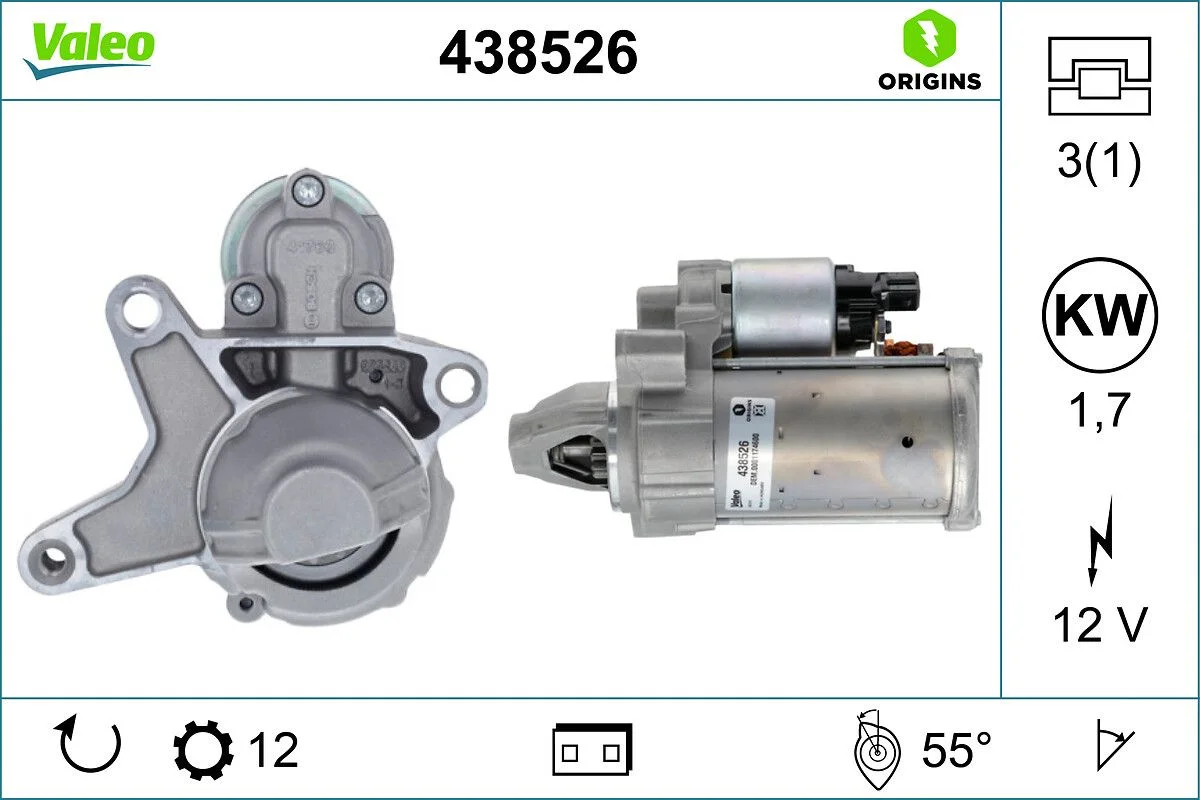 starter VALEO 438526