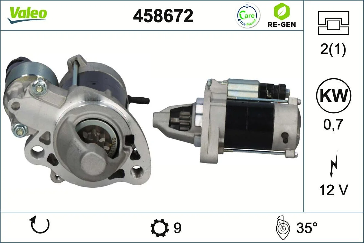 starter VALEO 458672