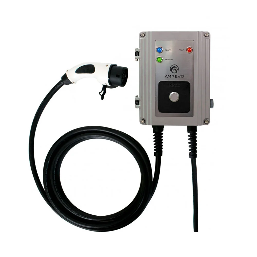 Statie fixa incarcare masini electrice EV-MAG GS107T2GC-CP, 7 kW, Type 2, monofazat, comutator de putere