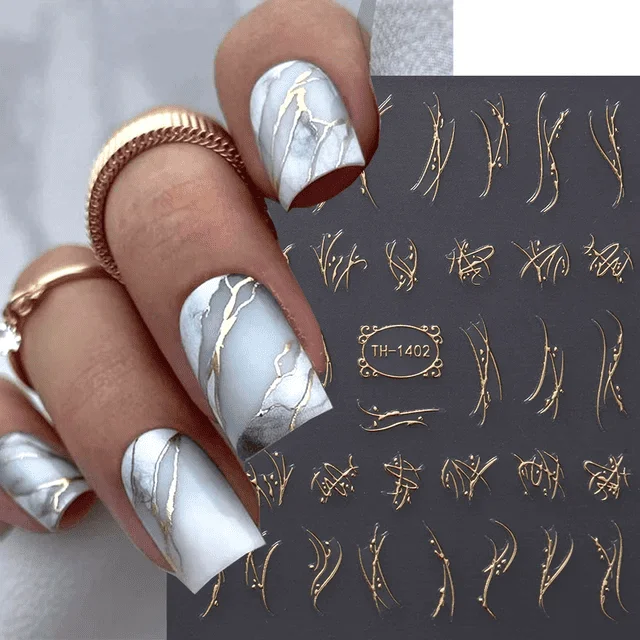 Sticker decor unghii TH-1402 - Everin