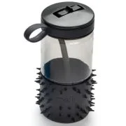 Sticla apa Spikey negru, Melii