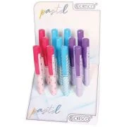 Stilou Cresco Pastel 280030-L, penita iridium, alimentare rezerve, corp plastic diverse culori