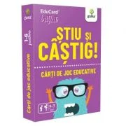 Stiu si castig!. EduCard initiat. Carti de joc educative