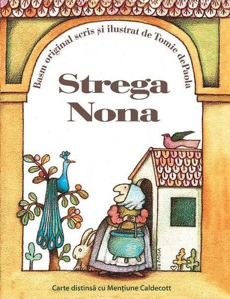 Strega Nona - Hardcover - Tomie dePaola - Vlad și Cartea cu Genius