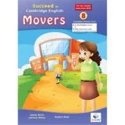 Succeed in A1 MOVERS 2018 Format. 8 Practice Tests Student's Edition with Audio &amp; Answers Key - Andrew Betsis, Lawrence Mamas