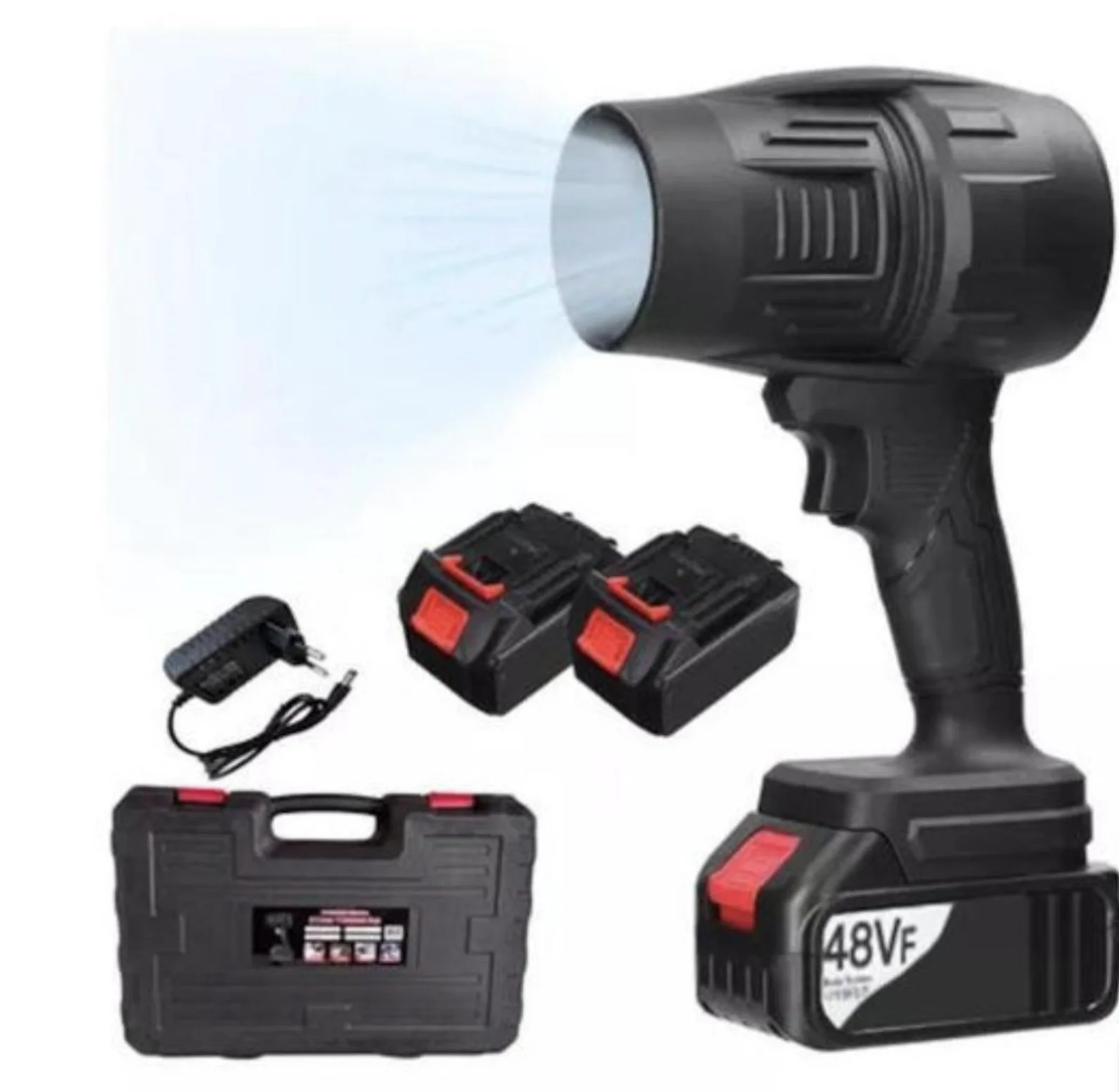 Suflanta aer portabila indepartare apa praf si zapada cu 2 acumulatori