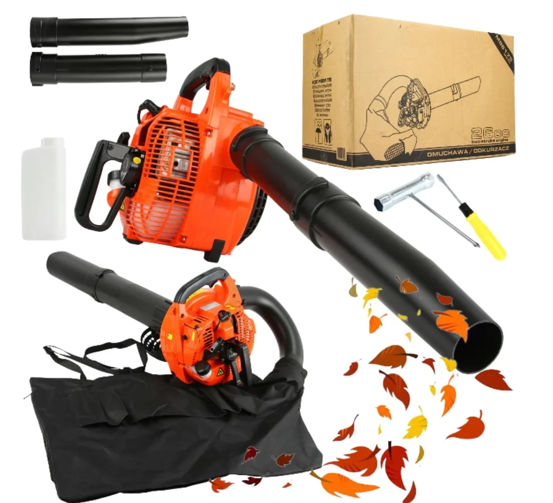 Suflanta / aspirator cu TOCATOR pe benzina, 7500rpm, 25cmc, sac colector, OLR3000